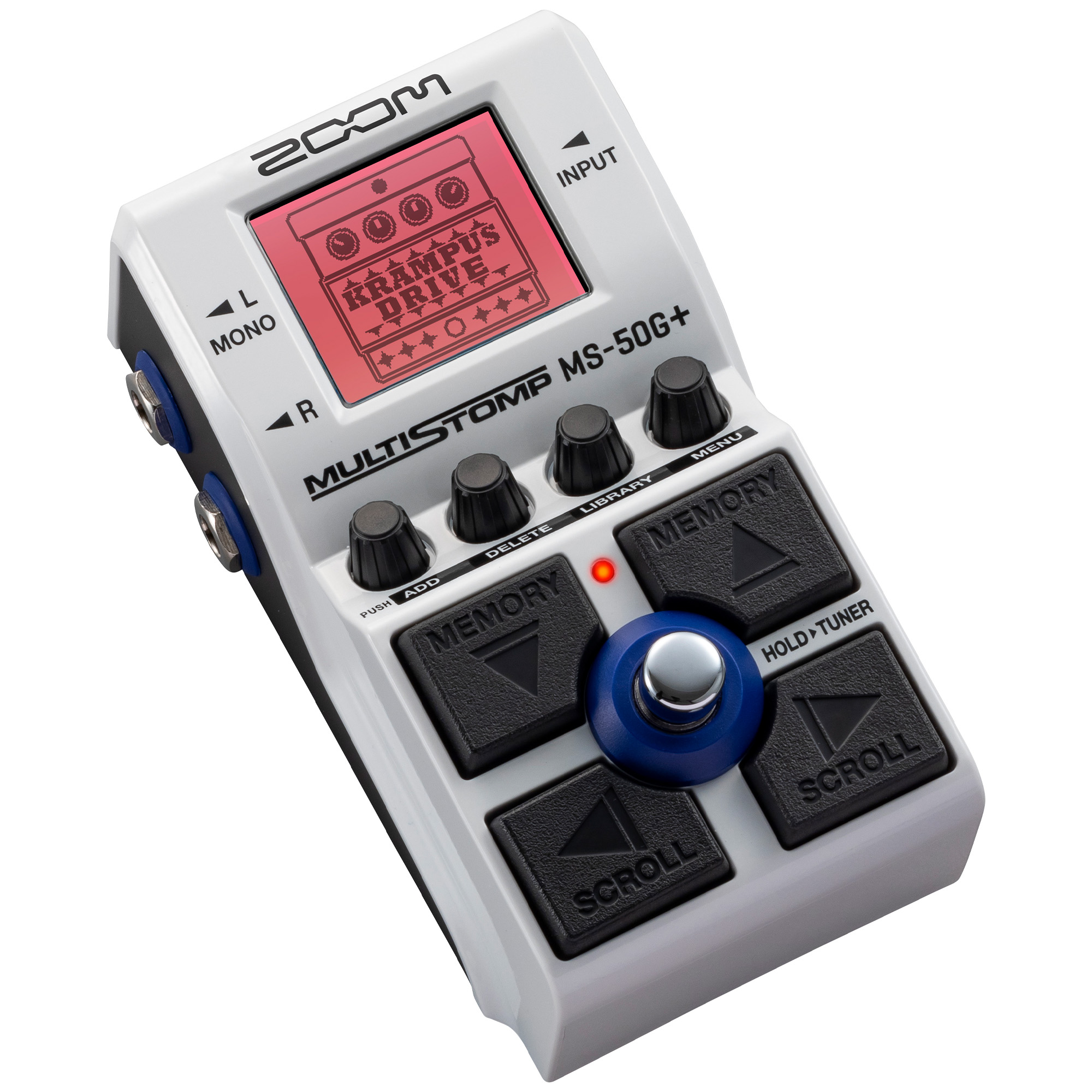 Zoom MS-50G+ MultiStomp Multi-effects Pedal - 2 Years Warranty