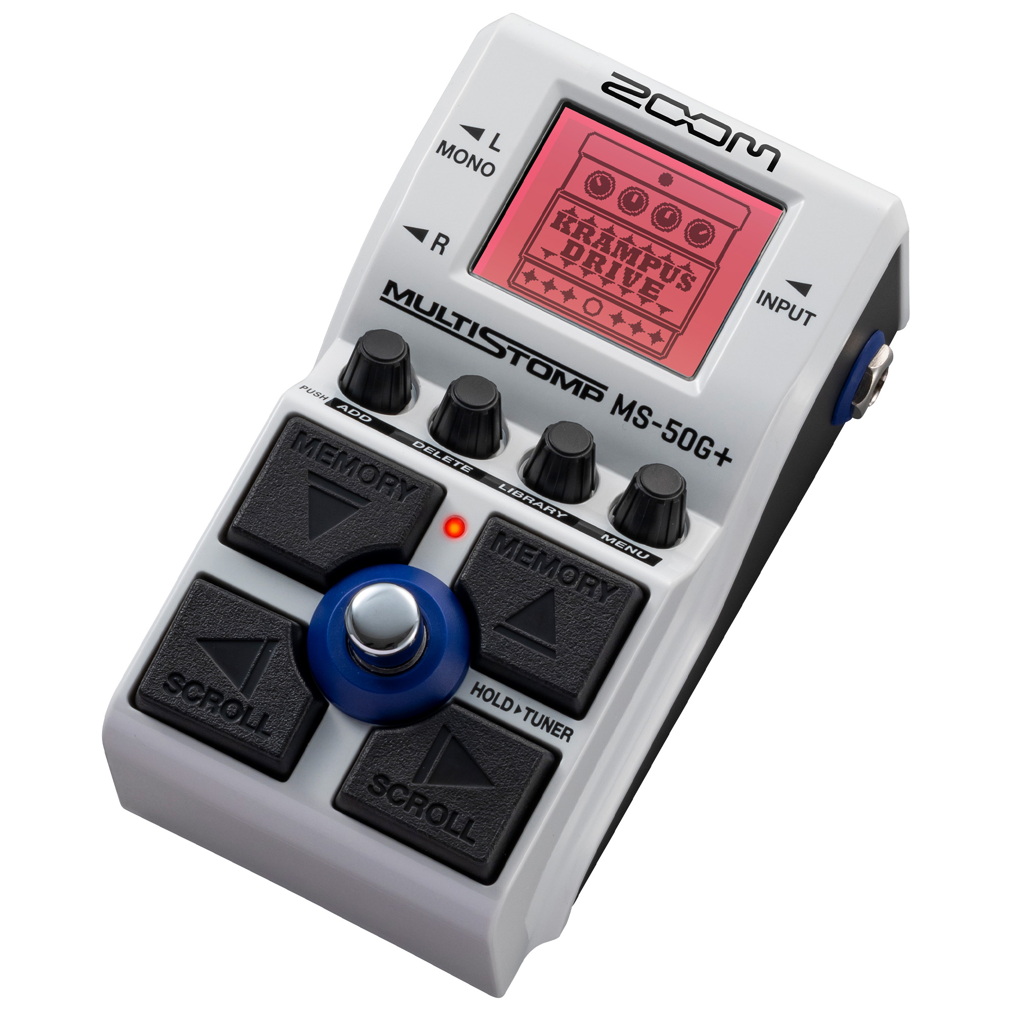 Zoom MS-50G+ MultiStomp Multi-effects Pedal - 2 Years Warranty