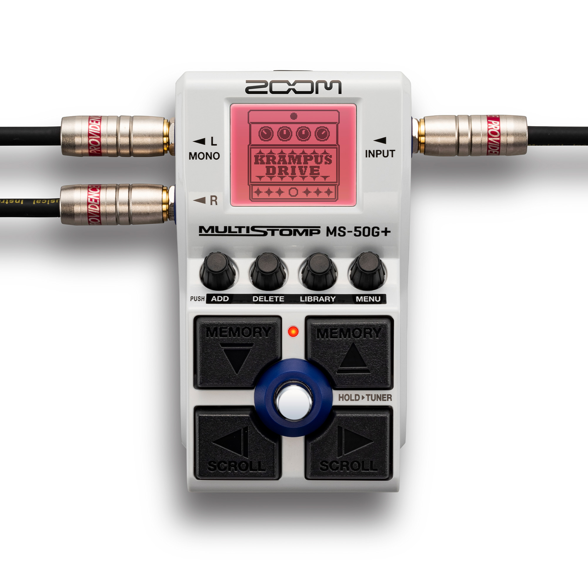Zoom MS-50G+ MultiStomp Multi-effects Pedal - 2 Years Warranty