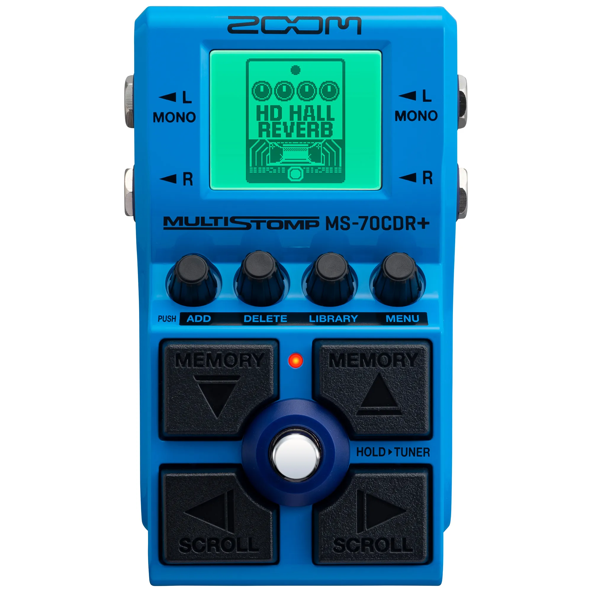 Zoom MS-70CDR+ MultiStomp Chorus /Delay / Reverb Pedal - 2 Years Warranty