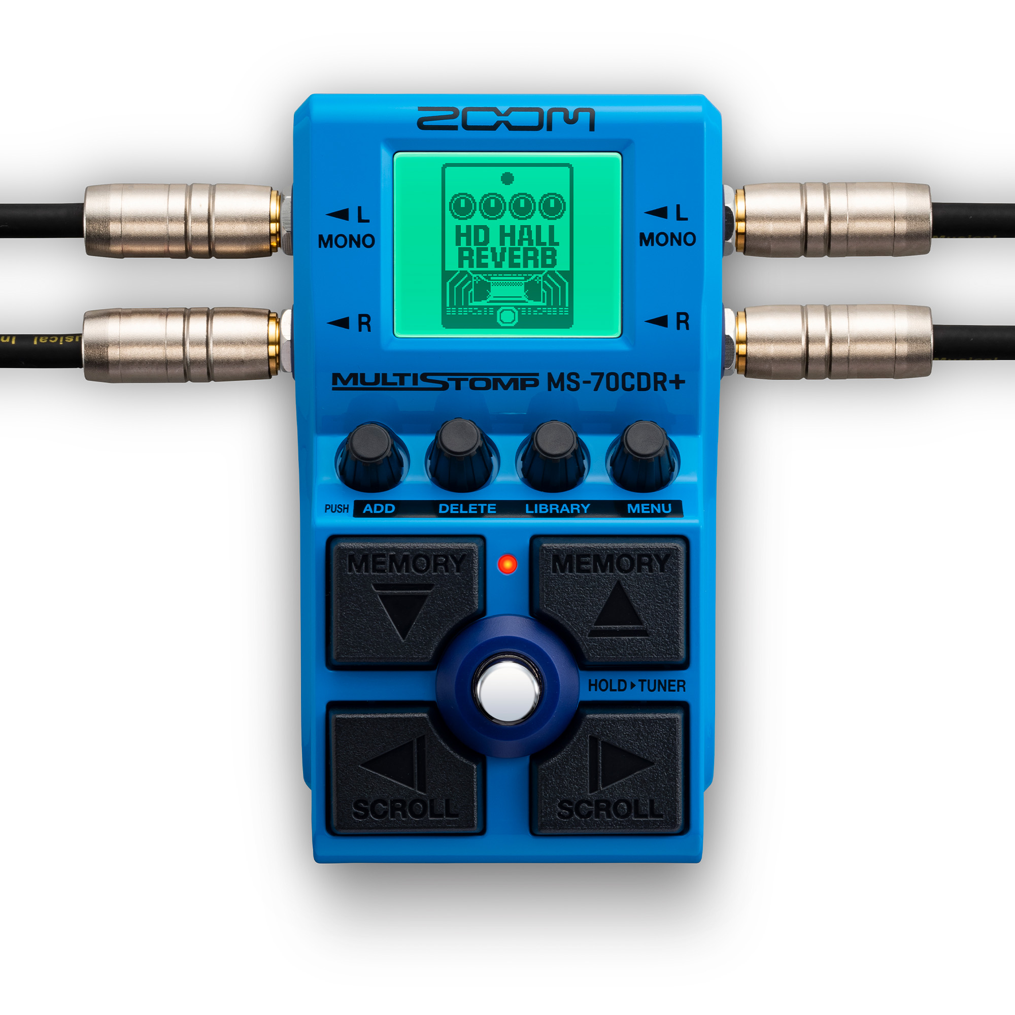 Zoom MS-70CDR+ MultiStomp Chorus /Delay / Reverb Pedal - 2 Years Warranty